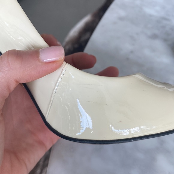 Cream patent l’intervalle stilettos - Picture 7 of 7